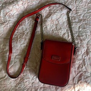 DKNY Red Crossbody